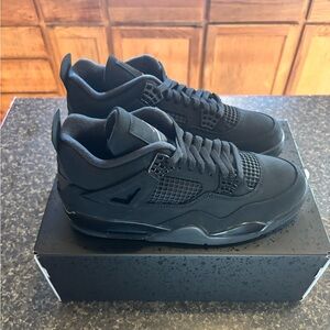 JORDAN 4 BLACK CATS 🐈‍⬛ 2024 NWT SIZE 10.5 100% AUTHENTIC DEADSTOCK